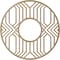Ekena Millwork Empire Wood Fretwork Pierced Ceiling Medallion, Hickory, 24"OD x 8 3/4"ID x 3/8"T CMWP24X24X0375EPHI - alternate 2